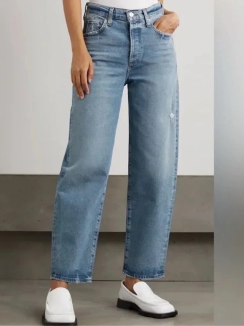 Citizens of Humanity Dylan Vintage High Rise Straight Jean Blythe Denim Women 25 - Picture 2 of 16